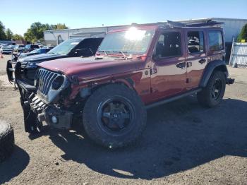  Salvage Jeep Wrangler