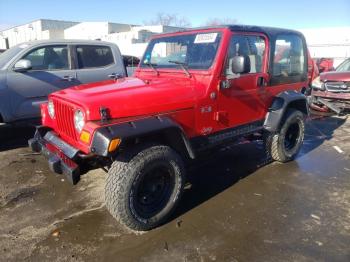  Salvage Jeep Wrangler