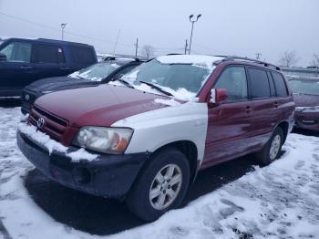  Salvage Toyota Highlander