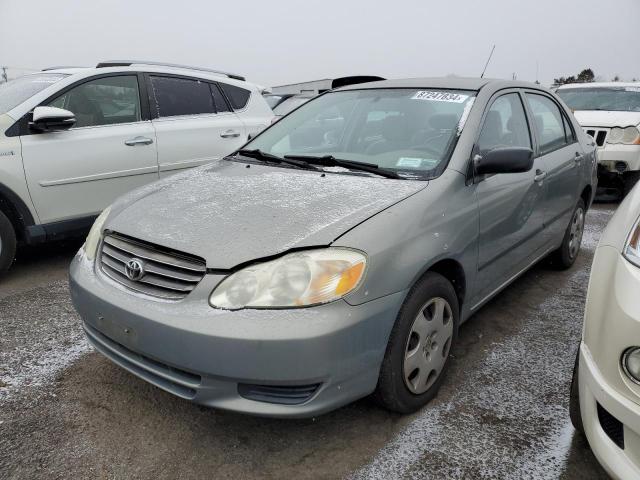  Salvage Toyota Corolla