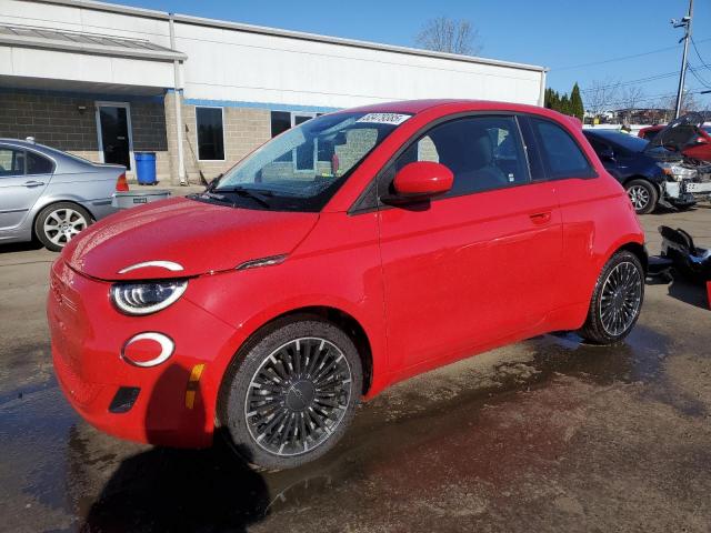  Salvage FIAT 500 E Red