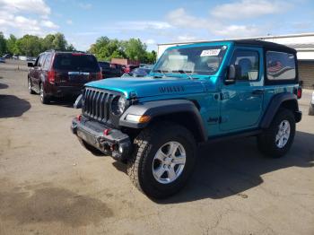 Salvage Jeep Wrangler