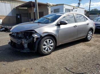  Salvage Toyota Corolla