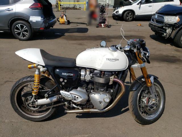  Salvage Triumph Motorcycle Thruxton