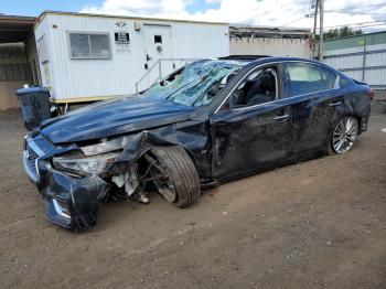  Salvage INFINITI Q50