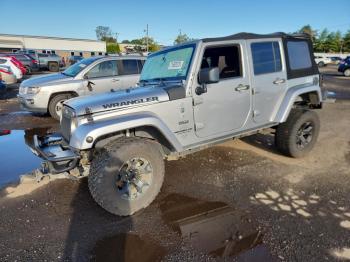  Salvage Jeep Wrangler