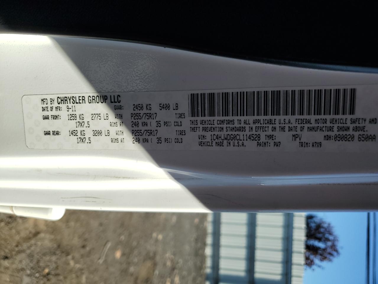 Jeep Wrangler Sport Image 9