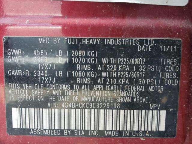 Subaru Outback 2.5i Limited Image 12