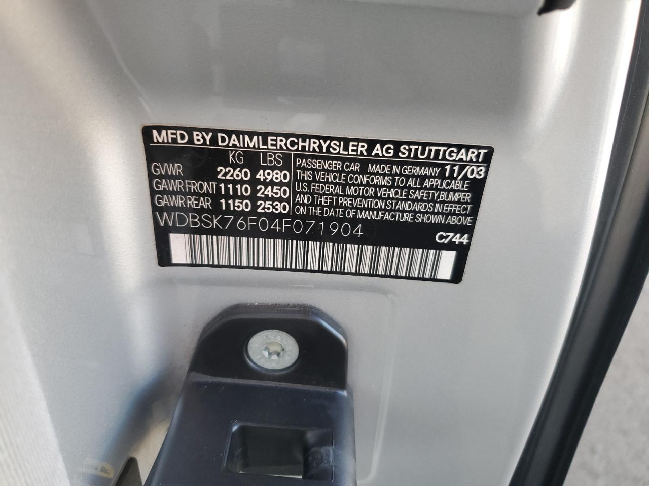 Mercedes-Benz S-Class 600 Image 10