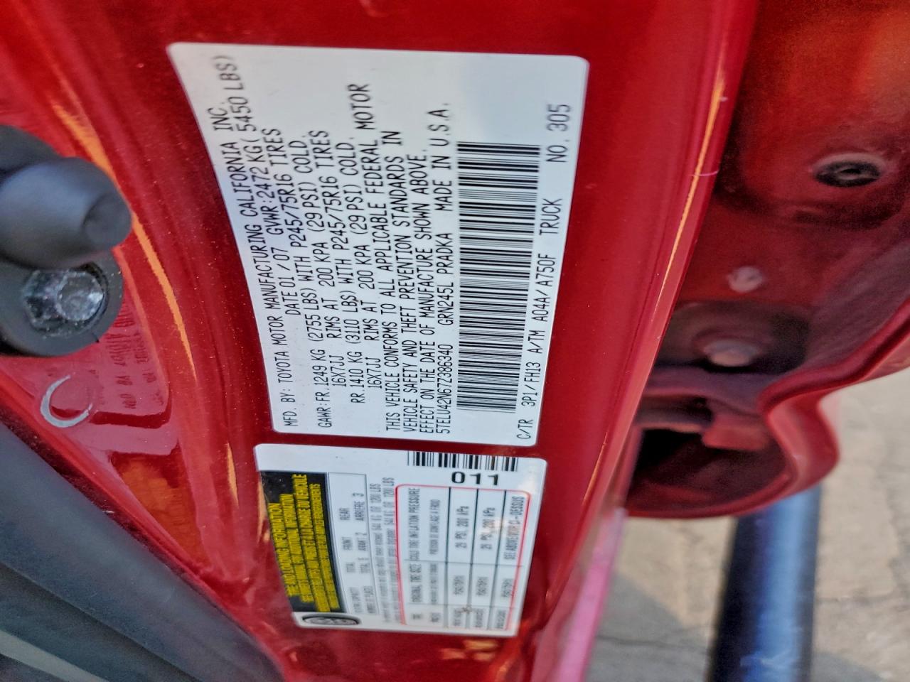 Toyota Tacoma Double Cab Image 12