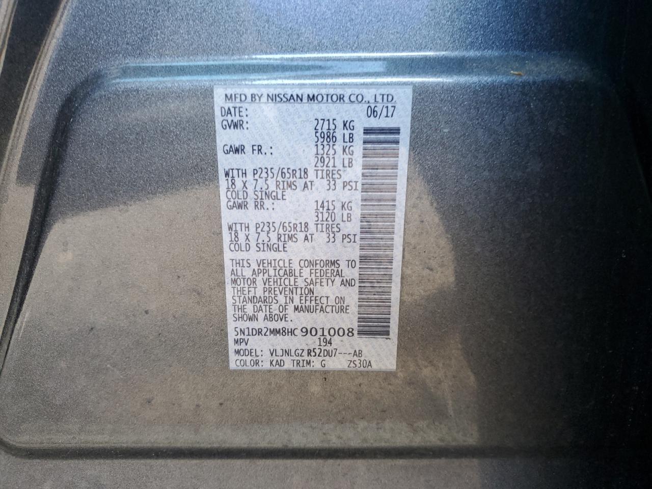 Nissan Pathfinder S Image 11