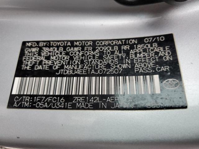 Toyota Corolla Base Image 9