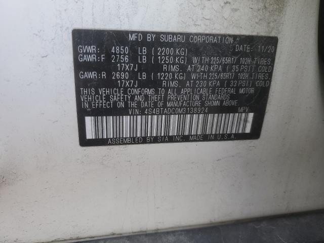 Subaru Outback Premium Image 9