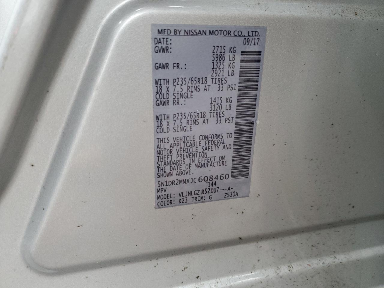 Nissan Pathfinder S Image 11