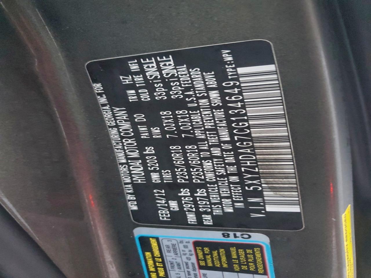 Hyundai SANTA FE Se Image 13