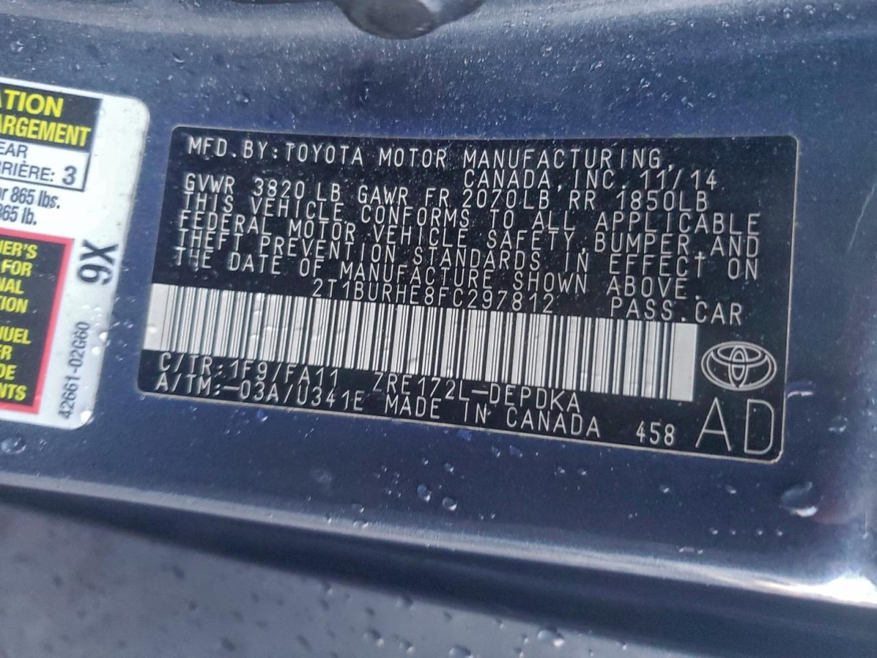 Toyota Corolla L Image 12