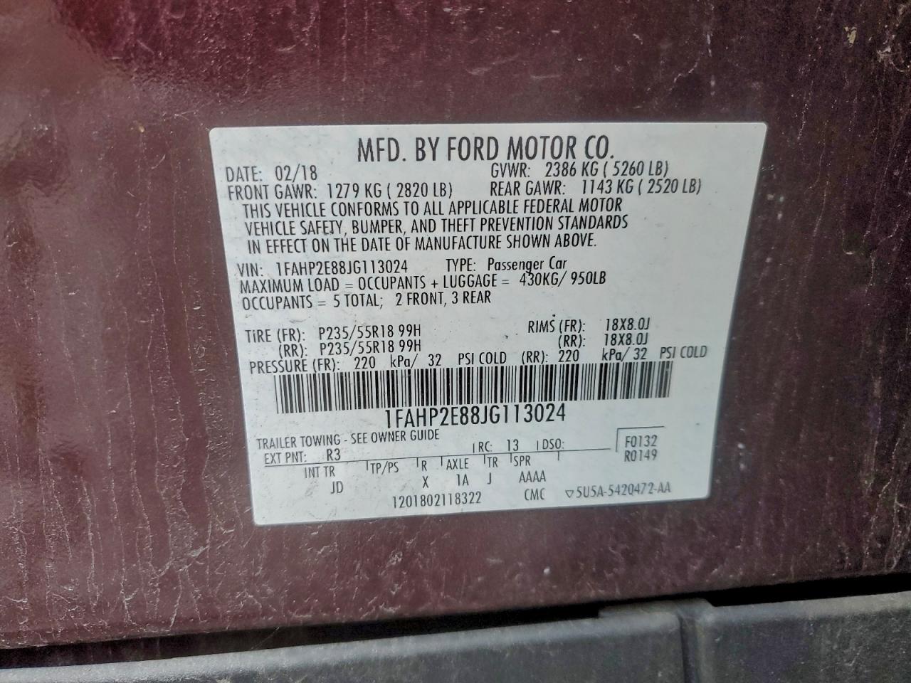 Ford Taurus Sel Image 10