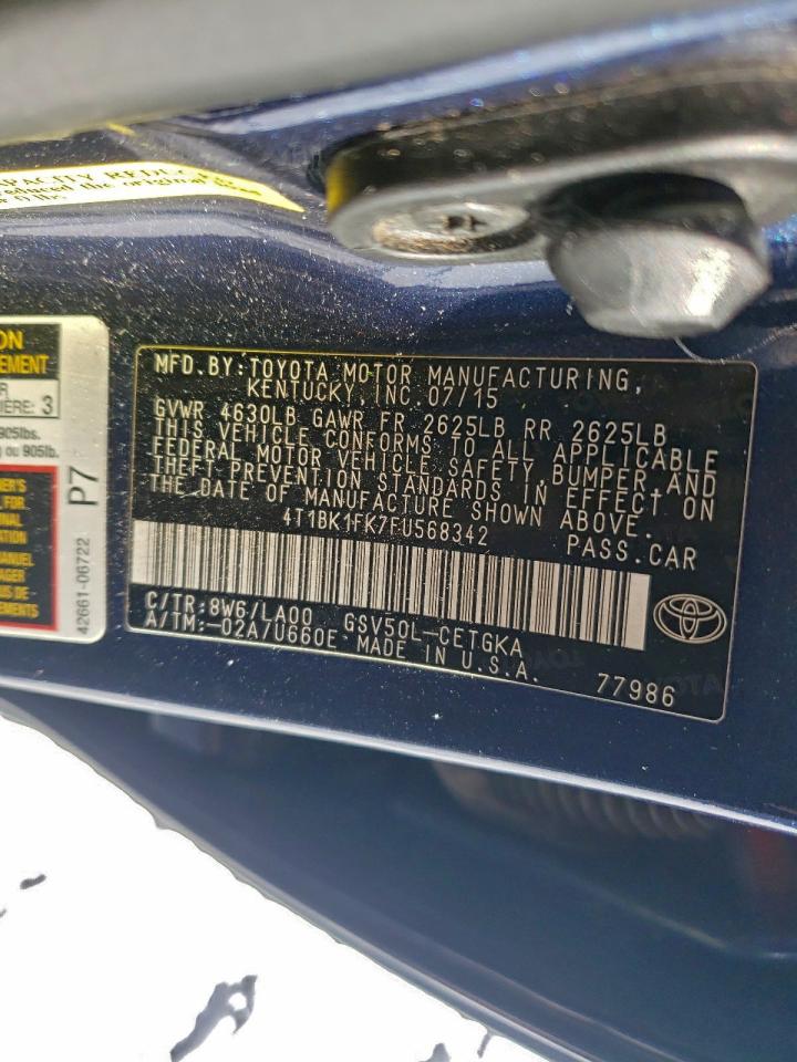 Toyota Camry Xse Image 13