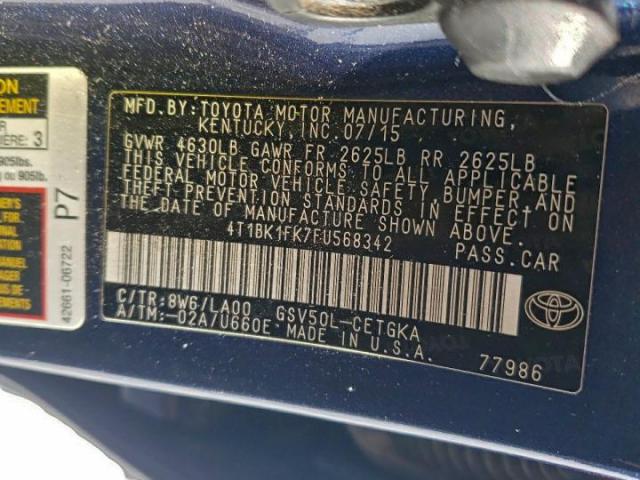 Toyota Camry Xse Image 13