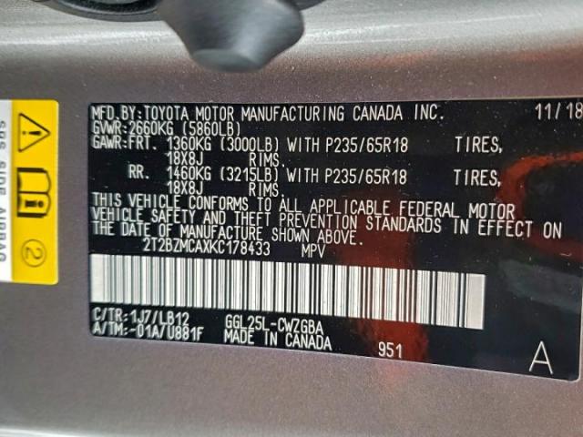 Lexus RX 350 Base Image 4