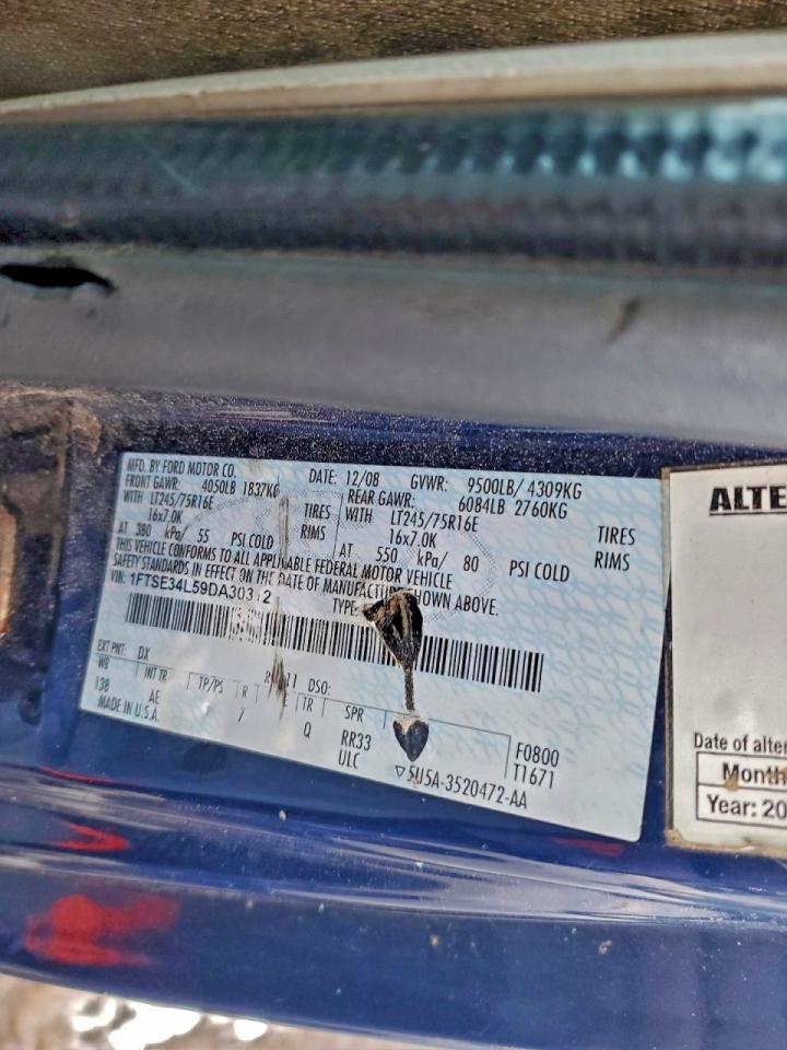 Ford E-350 E350 Super Duty Van Image 10