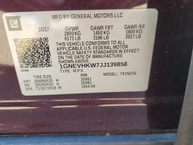 Chevrolet Traverse Lt Image 4