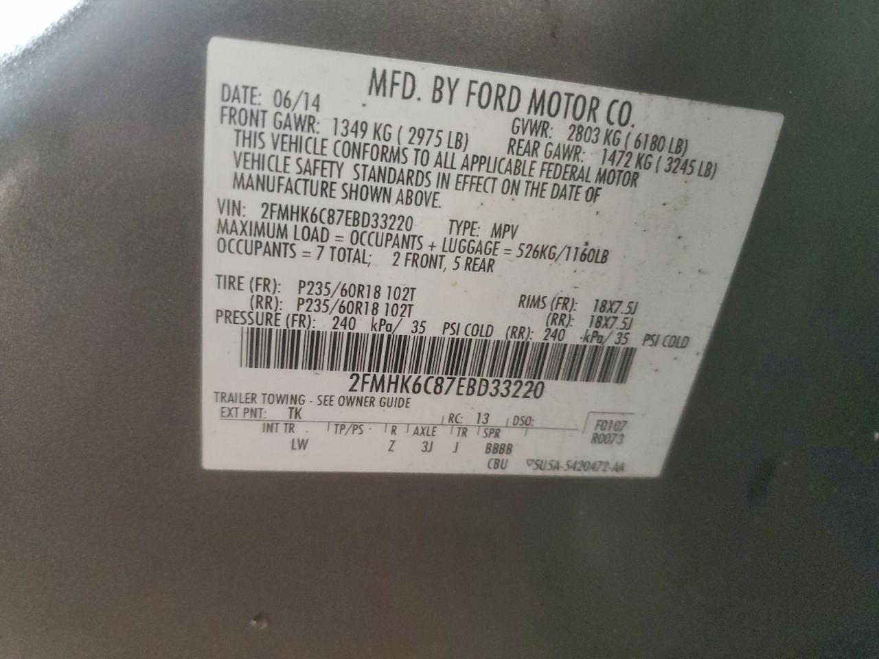 Ford Flex Sel Image 9