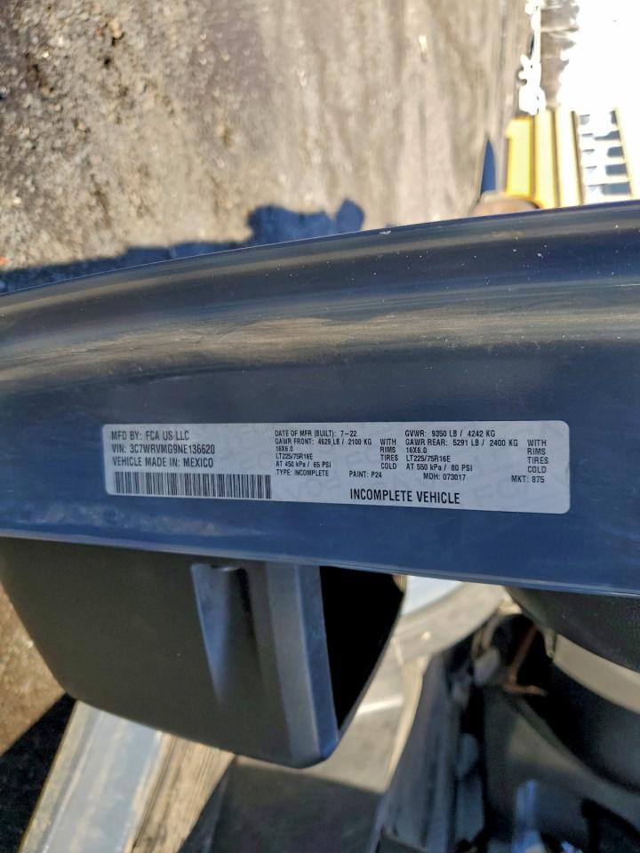 Ram Promaster 3500 Standard Image 13