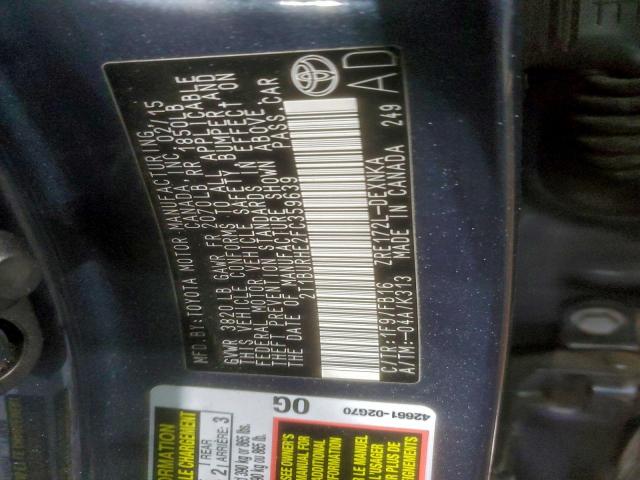 Toyota Corolla L Image 11