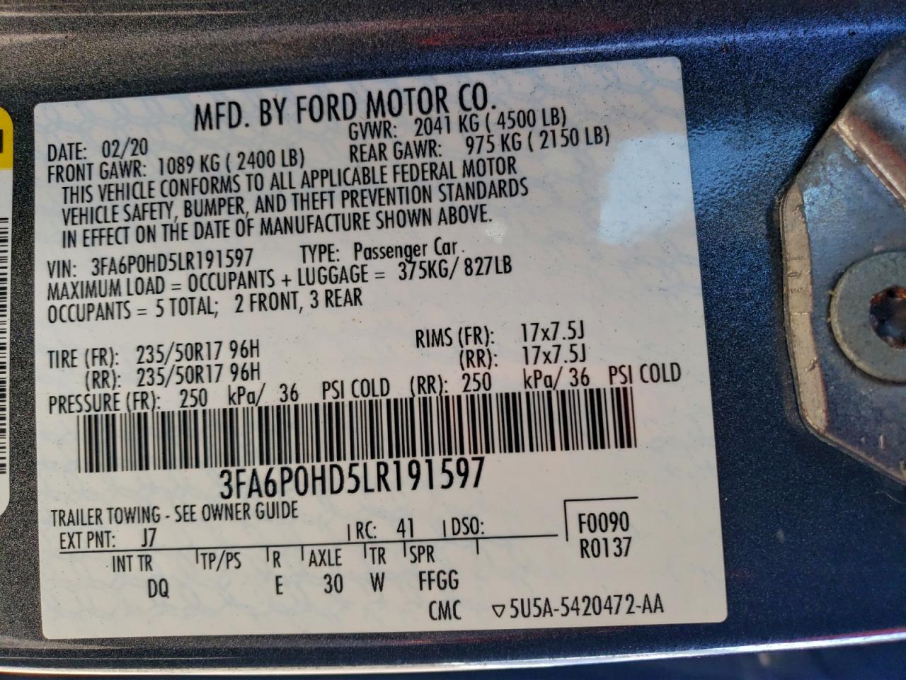 Ford Fusion Se Image 9