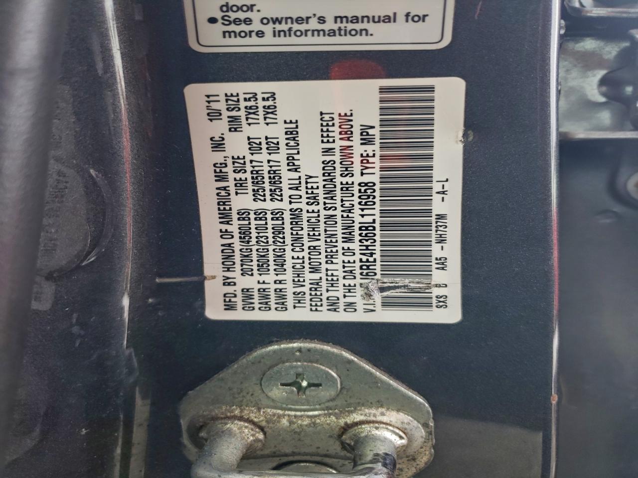 Honda Crv Lx Image 6