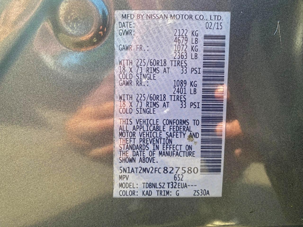 Nissan Rogue S Image 10