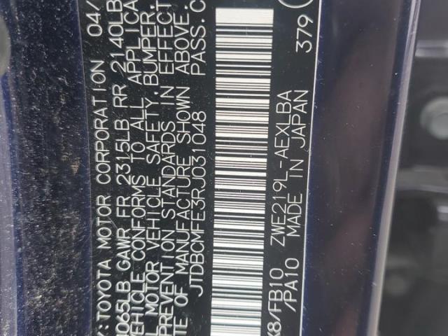 Toyota Corolla Le Image 6