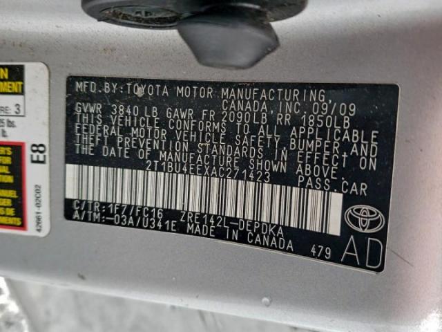 Toyota Corolla Base Image 7