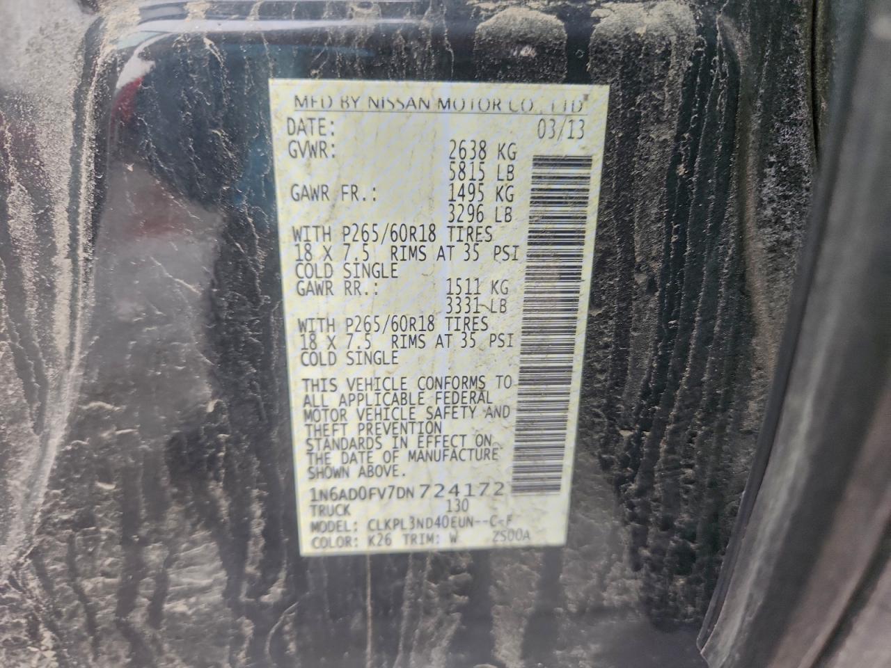 Nissan Frontier Sv Image 12