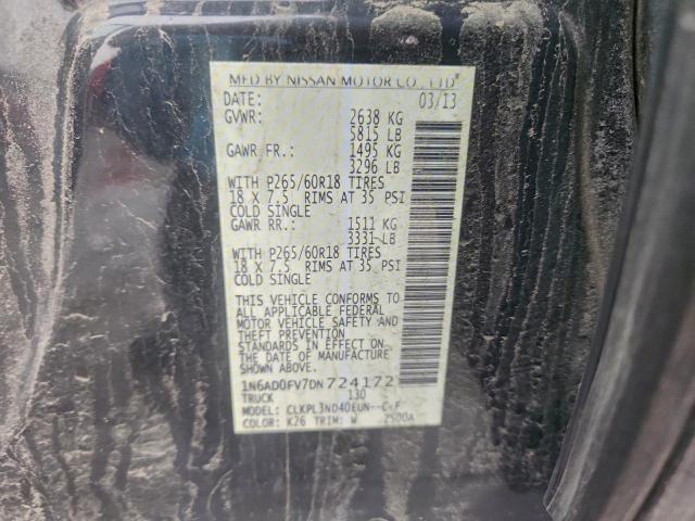 Nissan Frontier Sv Image 12