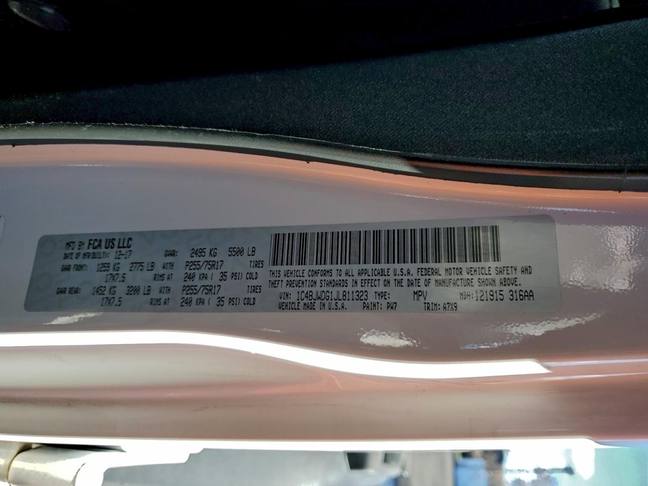 Jeep Wrangler Sport Image 10