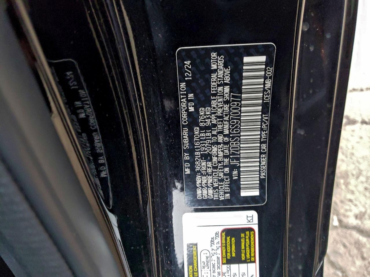 Subaru BRZ Ts Image 11