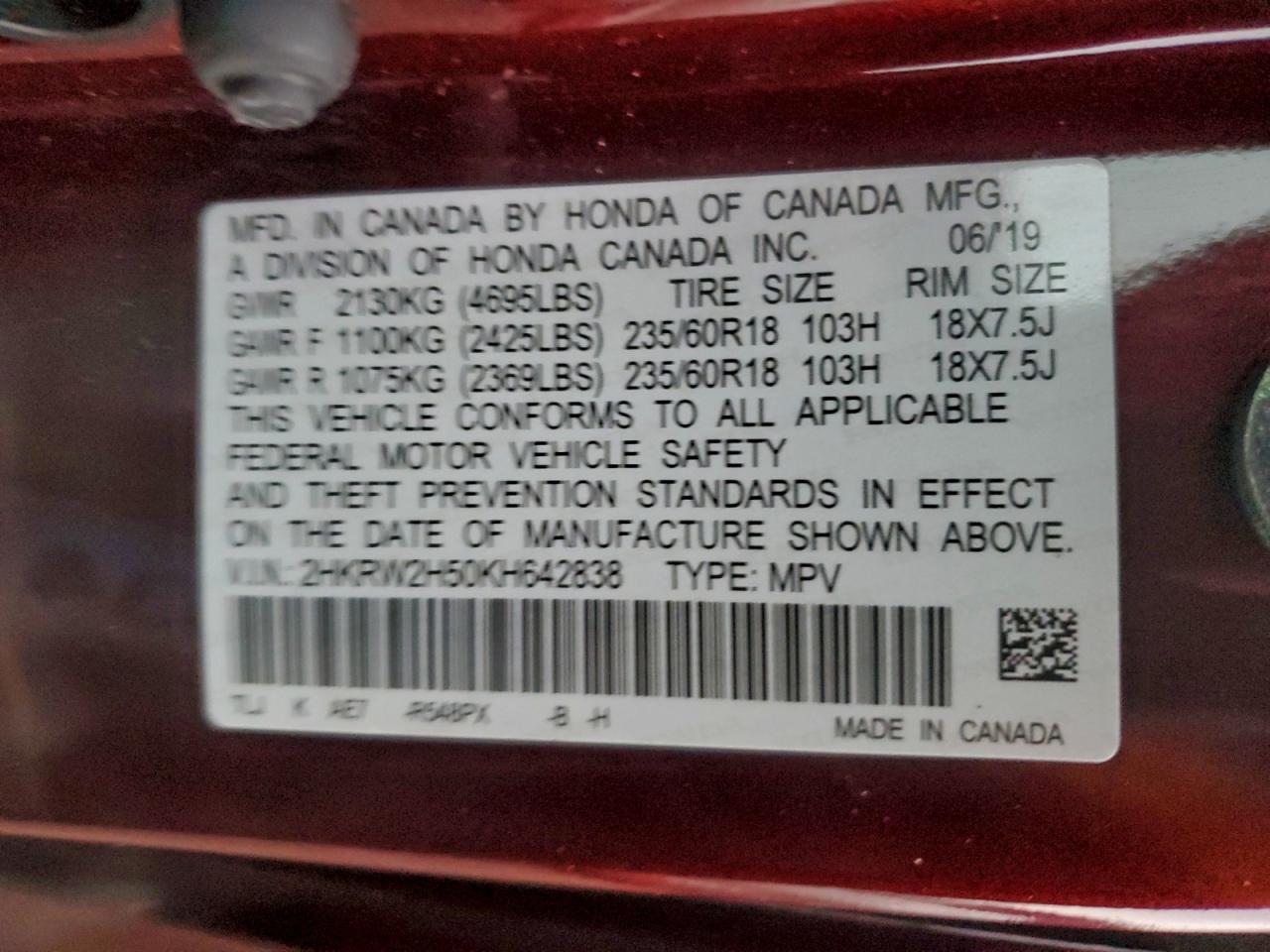 Honda Crv Ex Image 4