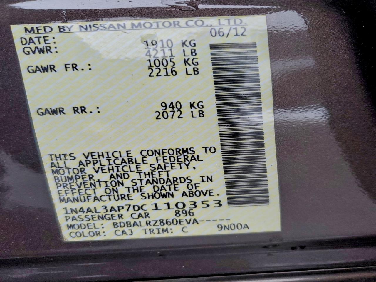 Nissan Altima 2.5 Image 7