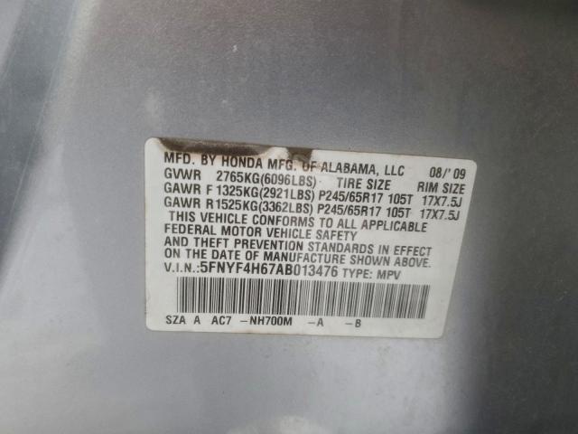 Honda Pilot Exl Image 11