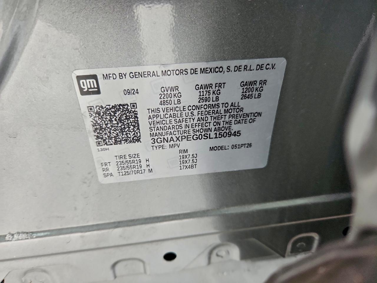 Chevrolet Equinox Lt Image 7