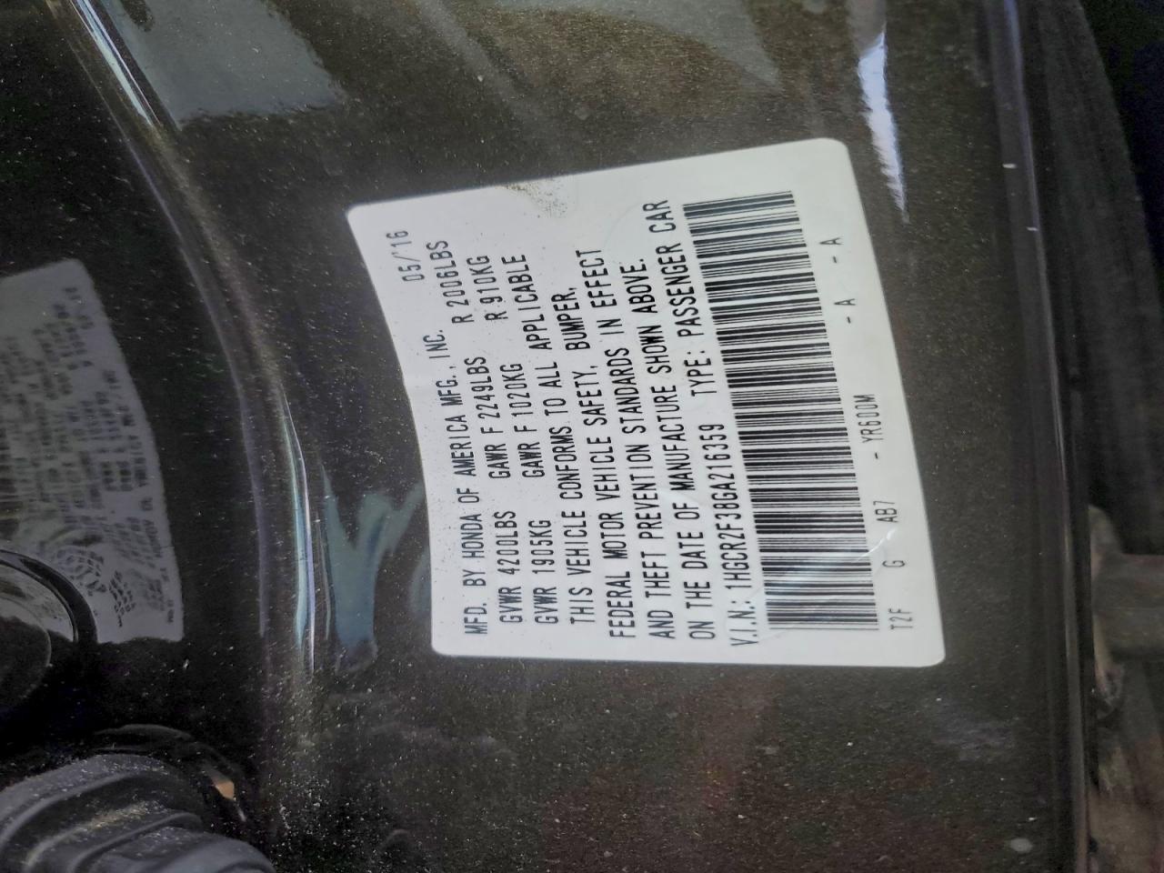 Honda Accord Lx Image 10